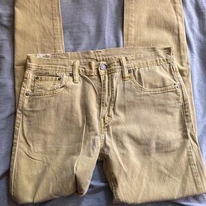 Yellow Levi’s 508 Jeans